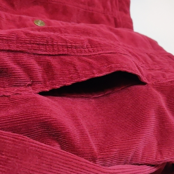 A.M.I. Deep Red Corduroy - Picture 5 of 6